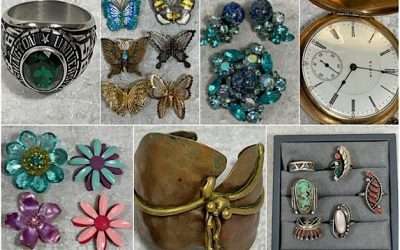 7/12 – Vintage Jewelry Auction From Costume Jewelry to Fine Jewelry Available